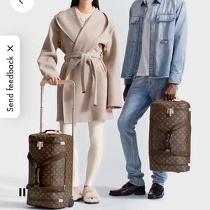 Louis Vuitton Monogram Brown Duffel Bag